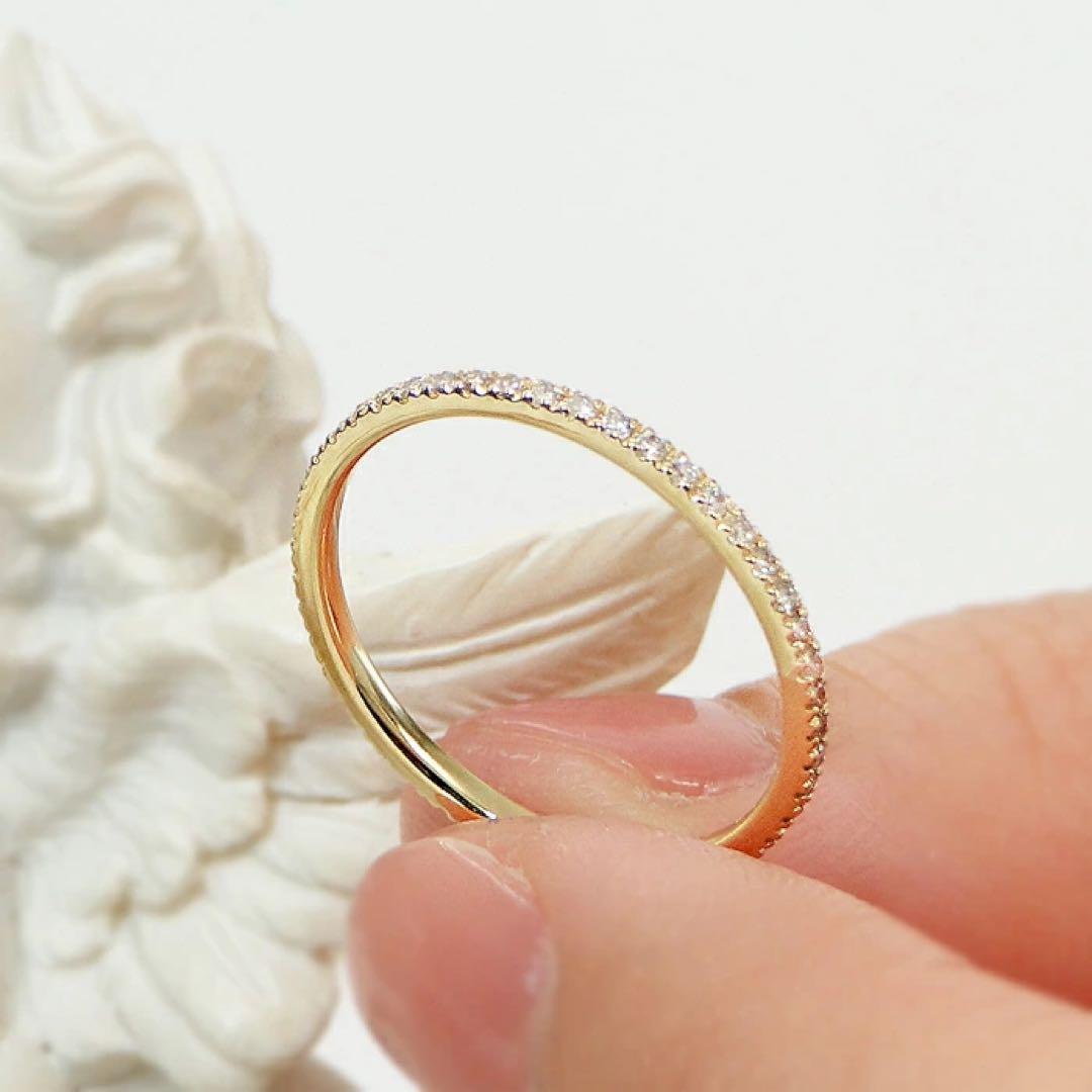 最終値下⭐︎新品フルエタニティリング⭐︎18K サイズ14号 ティファニー