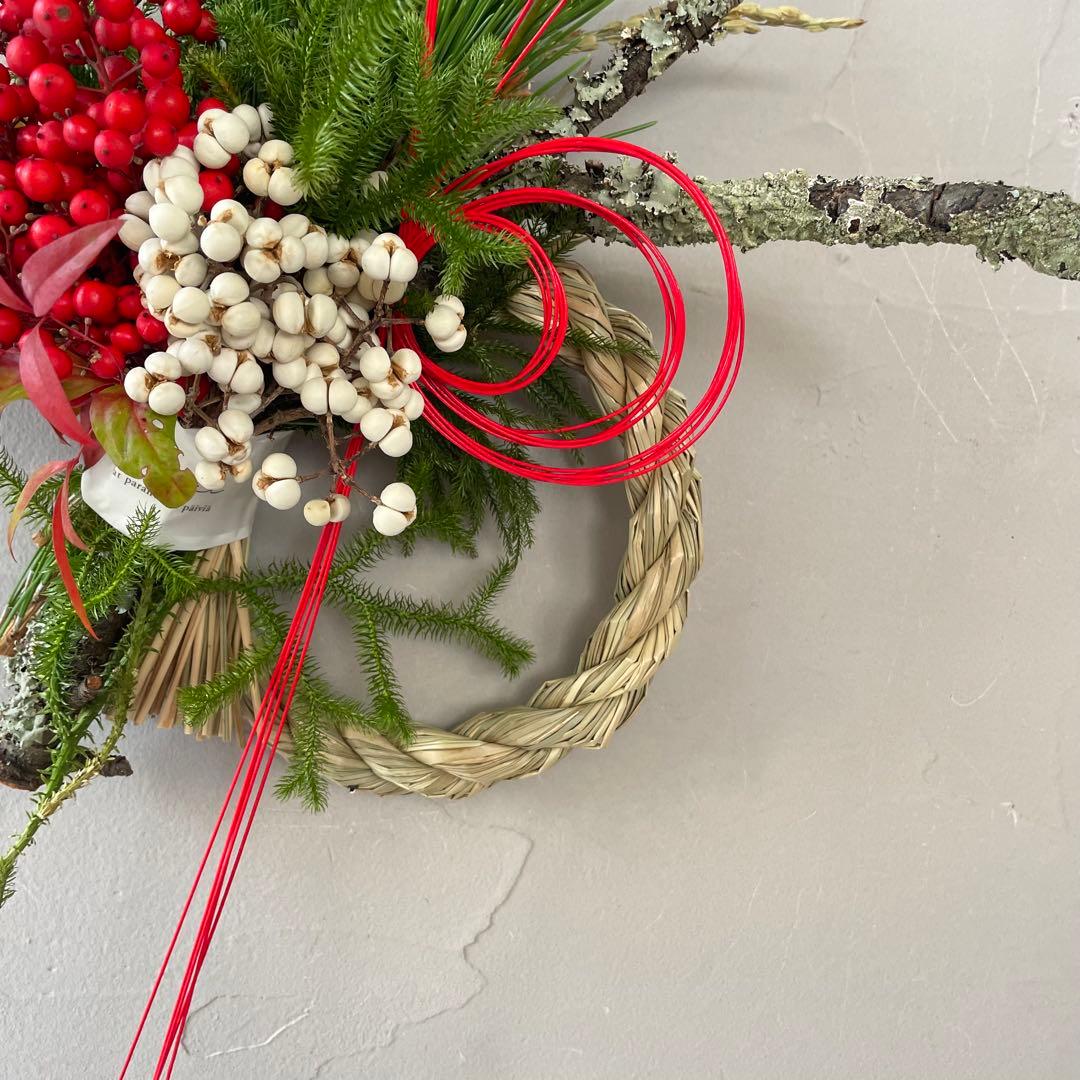 8.しめ縄リース