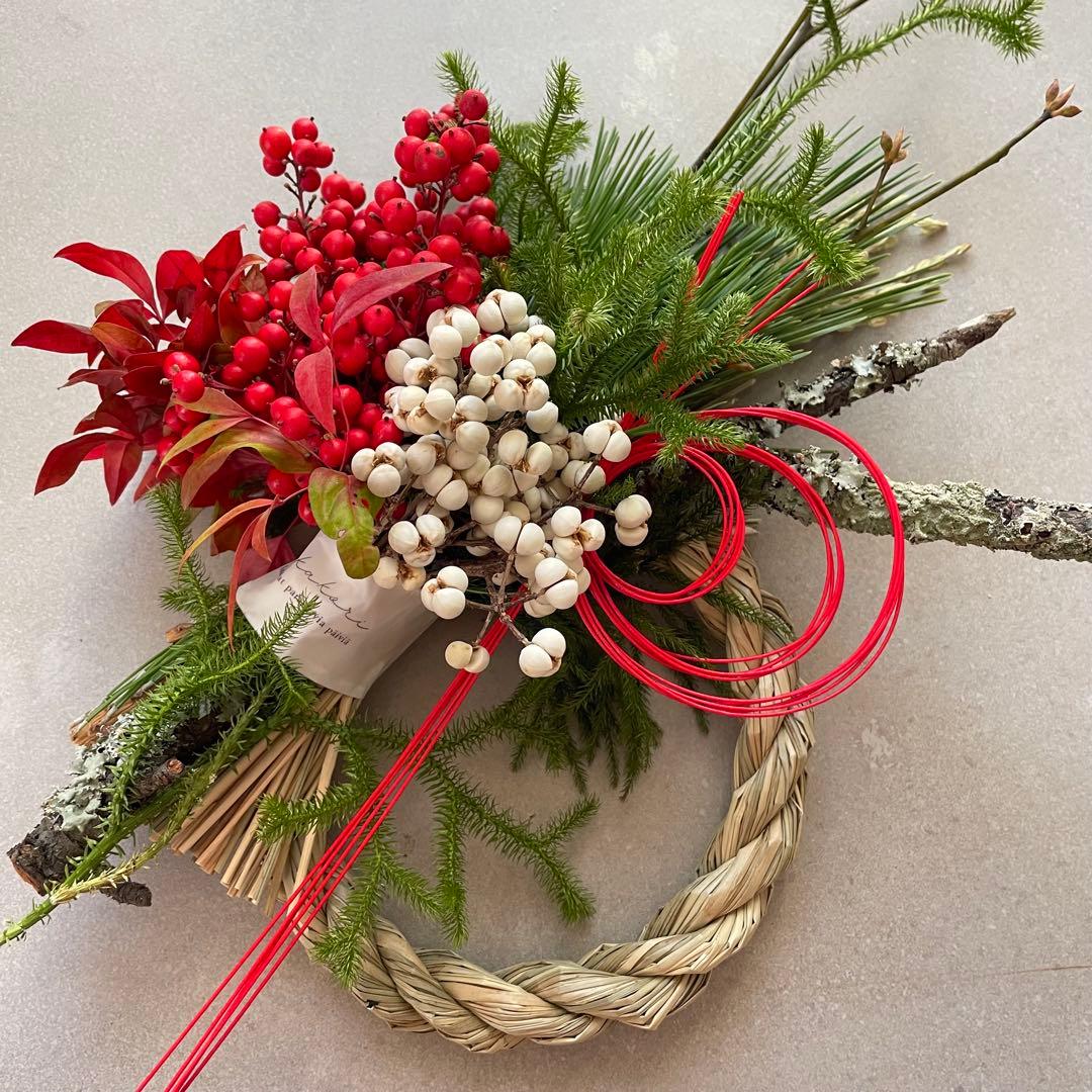 8.しめ縄リース