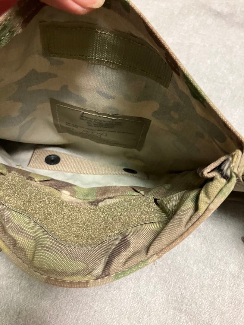 ミリタリースタイル サイドプレートキャリア カマーバンド プレートキャリアポーチ