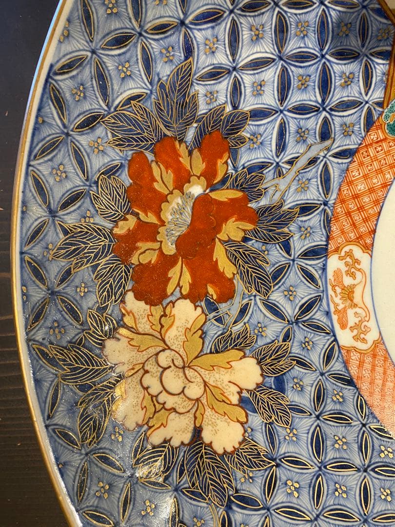 観賞用大皿　蔵出し　骨董品