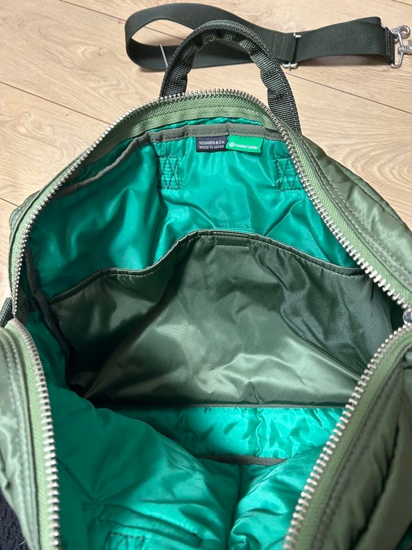 2WAYBRIEFCASE ポケモンセンターシブヤ×PORTER ポケモン 緑