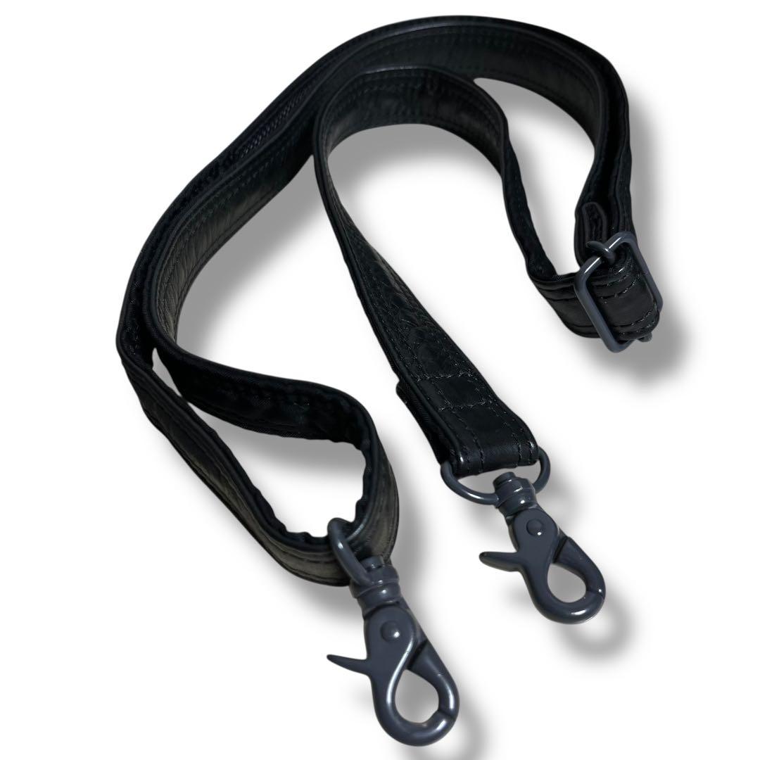 希少品　PORTER　ポーター　吉田カバン　ブラック　本革　タンカー　レザー