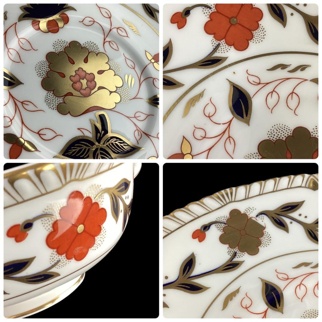 ★激レア★ロイヤルクラウンダービー アジアンローズ スープカップ＆ソーサー 5客