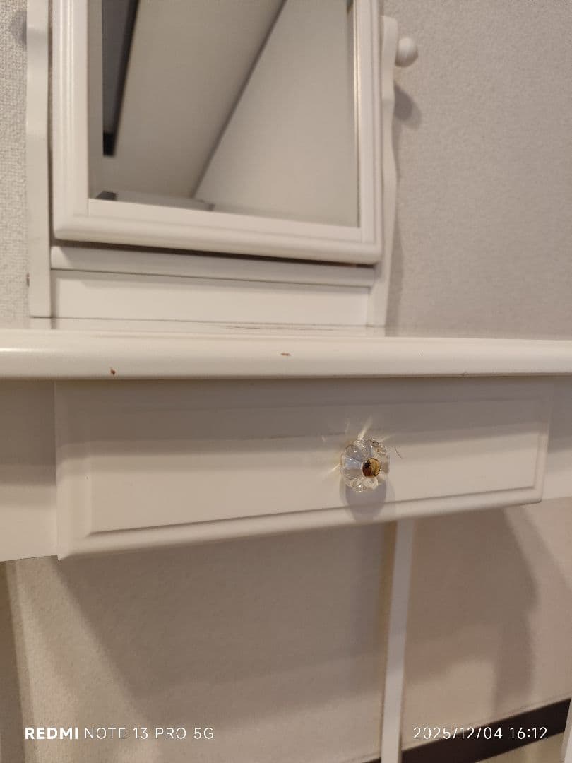 直接引渡限定　ホワイト ドレッサー 引き出し