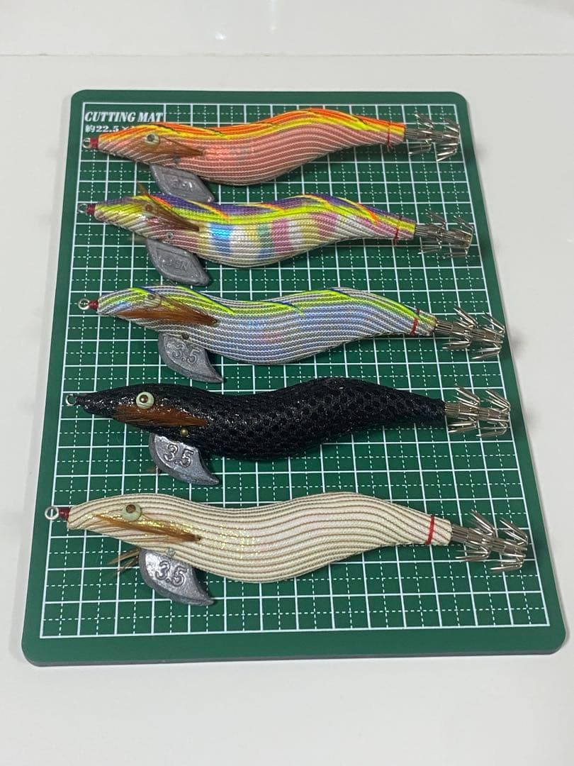 餌木猿3.5号ノーマル 5個セット レアカラーあり