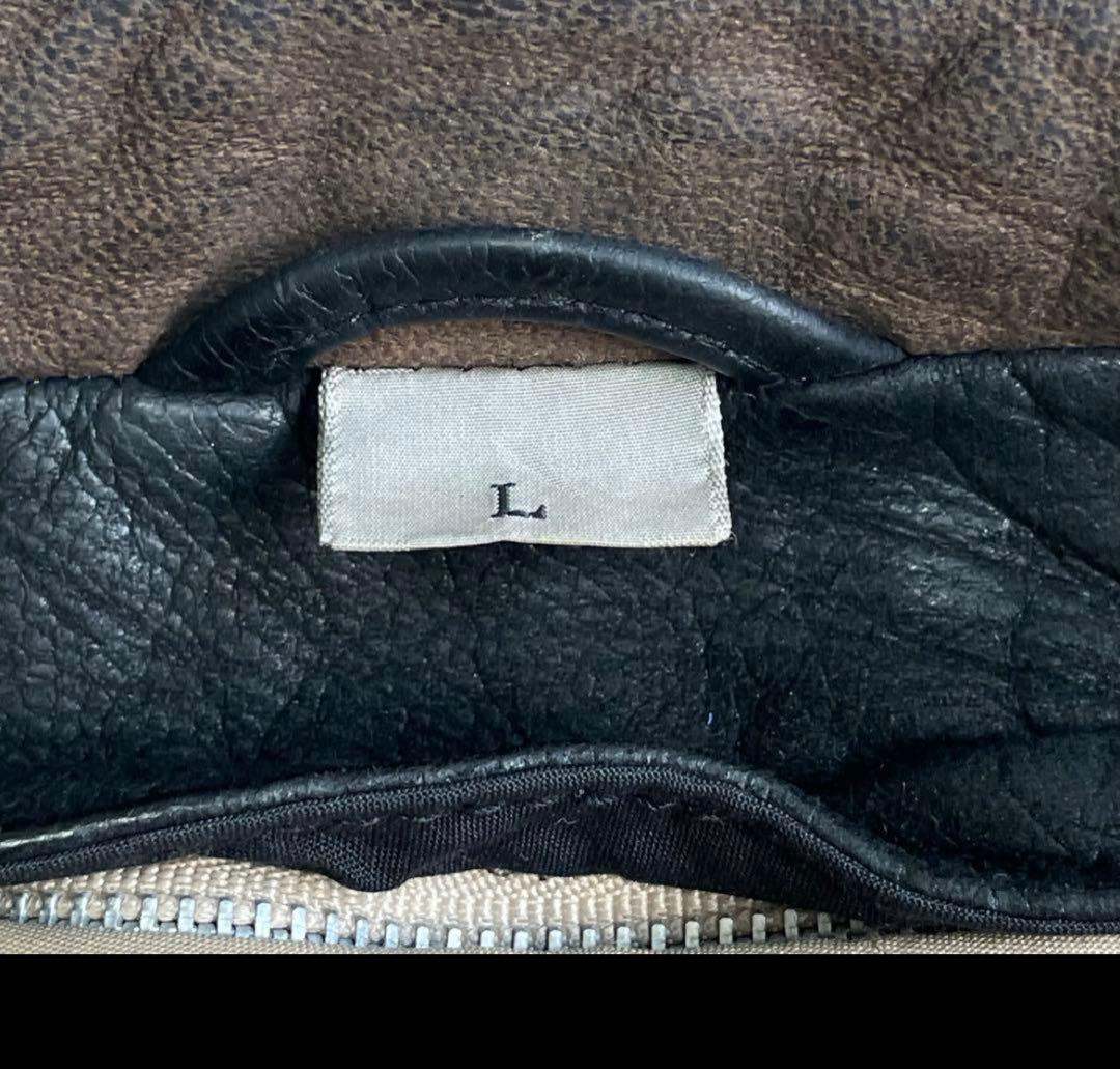 K*o様 90's 古着 vintage 羊革 レザーフライトジャケット ブラッ