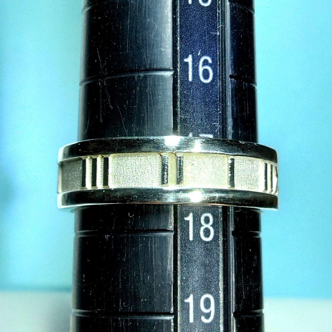 ティファニーアトラスリング 17.5号　新品仕上げ　ほぼ無傷未使用に近い