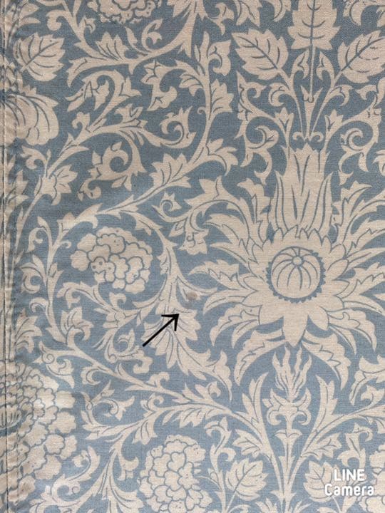 y*o様 liberty リバティー ウィリアムモリス ブルー マルチカバー サ