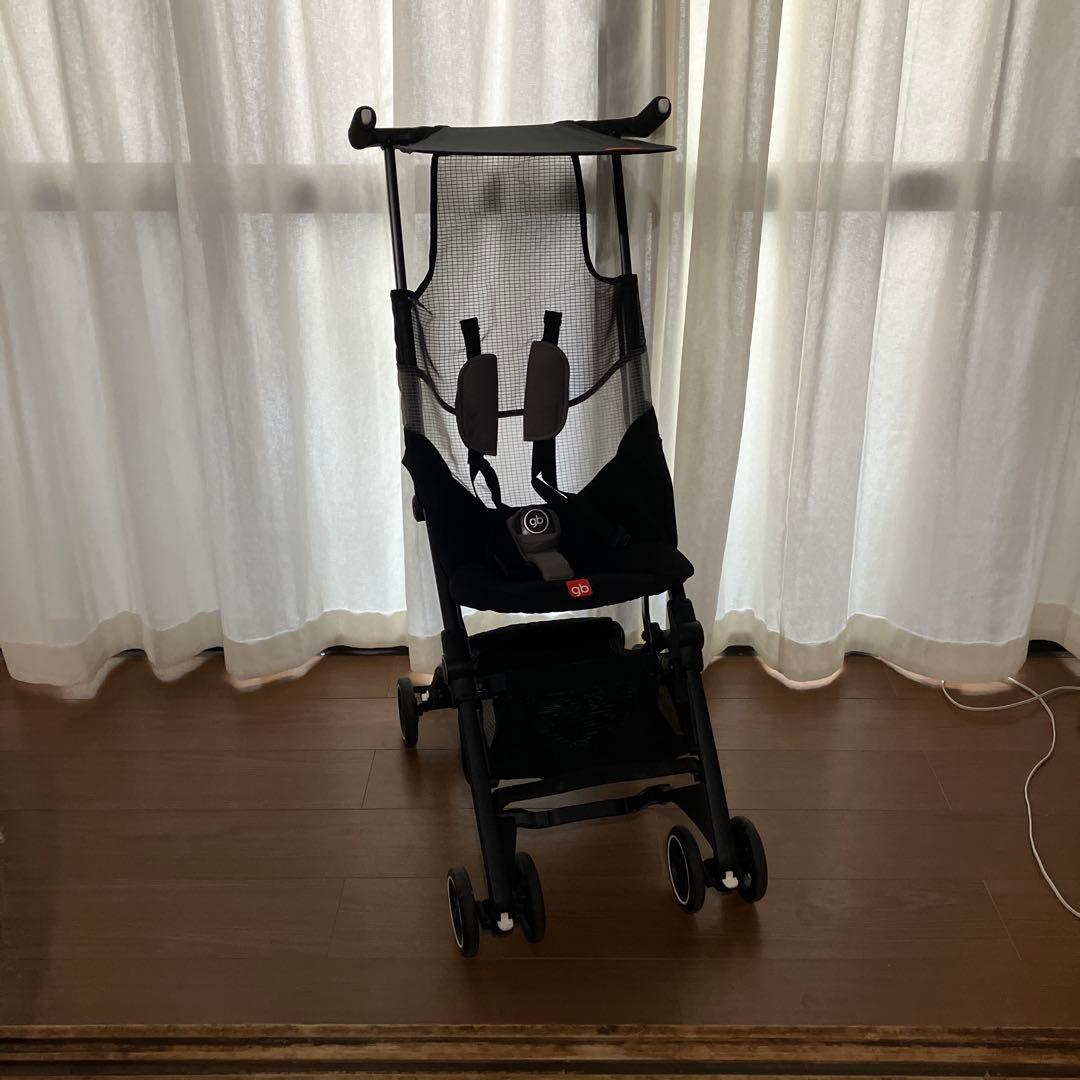 ベビーカー・バギー GB POKIT AIR ALL-TERRAIN VELVET BLACK