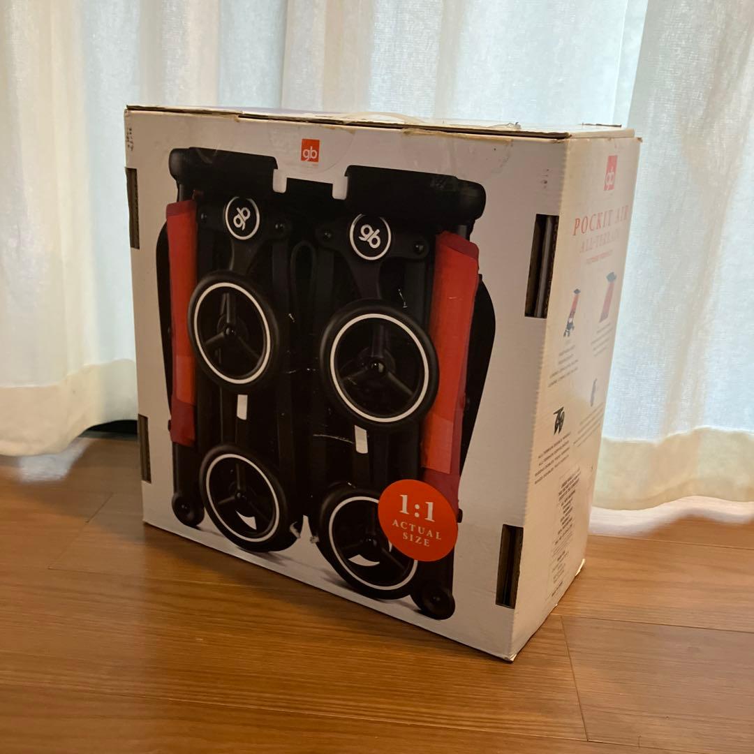 ベビーカー・バギー GB POKIT AIR ALL-TERRAIN VELVET BLACK