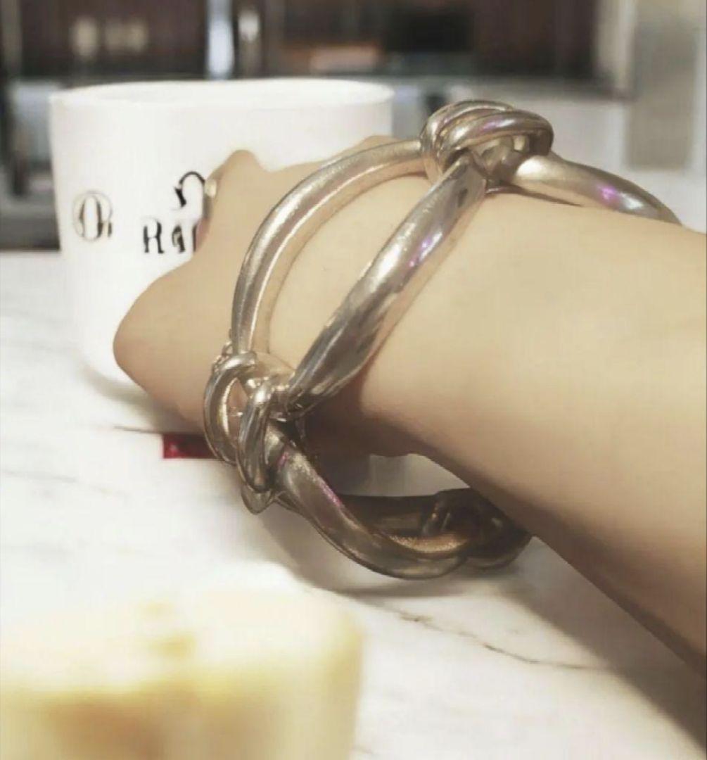 F*S様 HERMES ビンテージ ブレスレット Silver 800製 60s