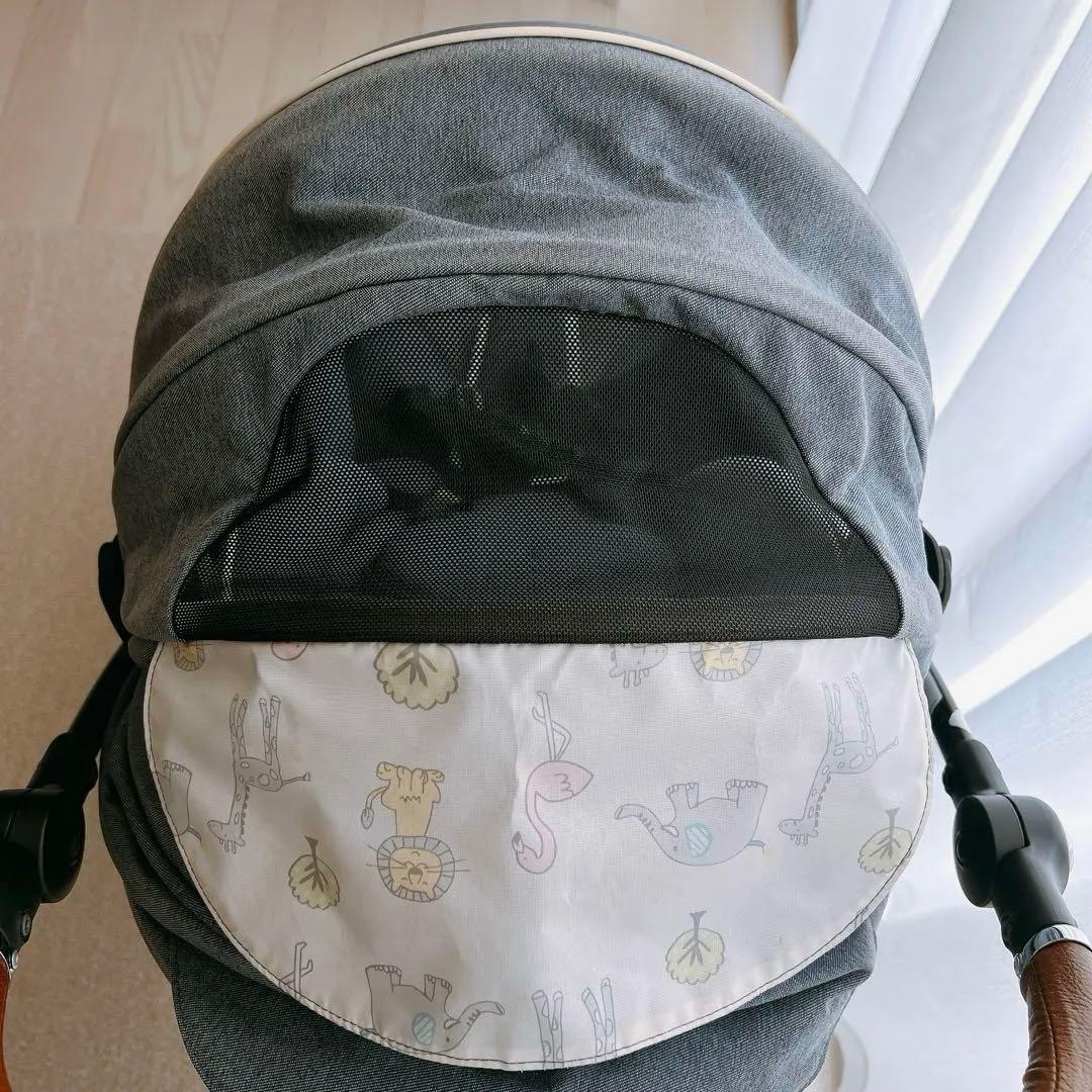 【値下げしました】Apricaラクーナビッテクッション レインカバー・フロントガ