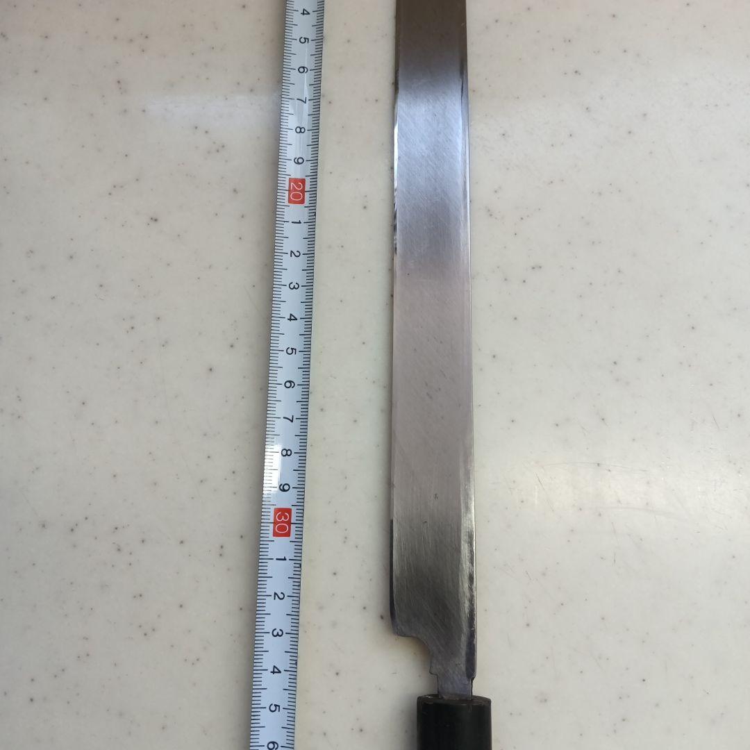 正本の刃渡り約３３cmの蛸引き包丁