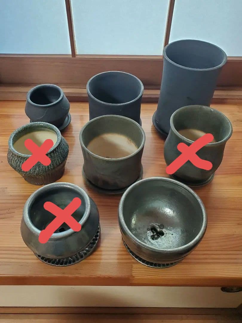 (個別取引可) TOKY HAGAKURE POT 8個セット