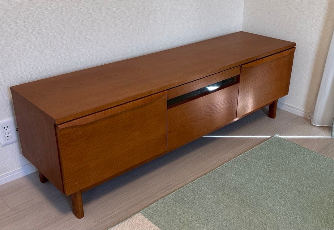 ウニコ　unico キルプ　木製 テレビ台 W150 引き出し付　テレビボード