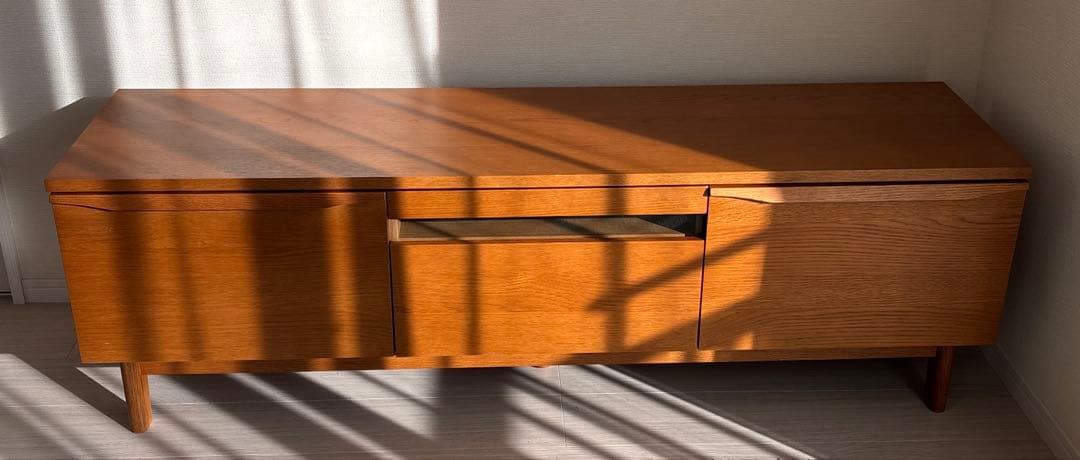 ウニコ　unico キルプ　木製 テレビ台 W150 引き出し付　テレビボード