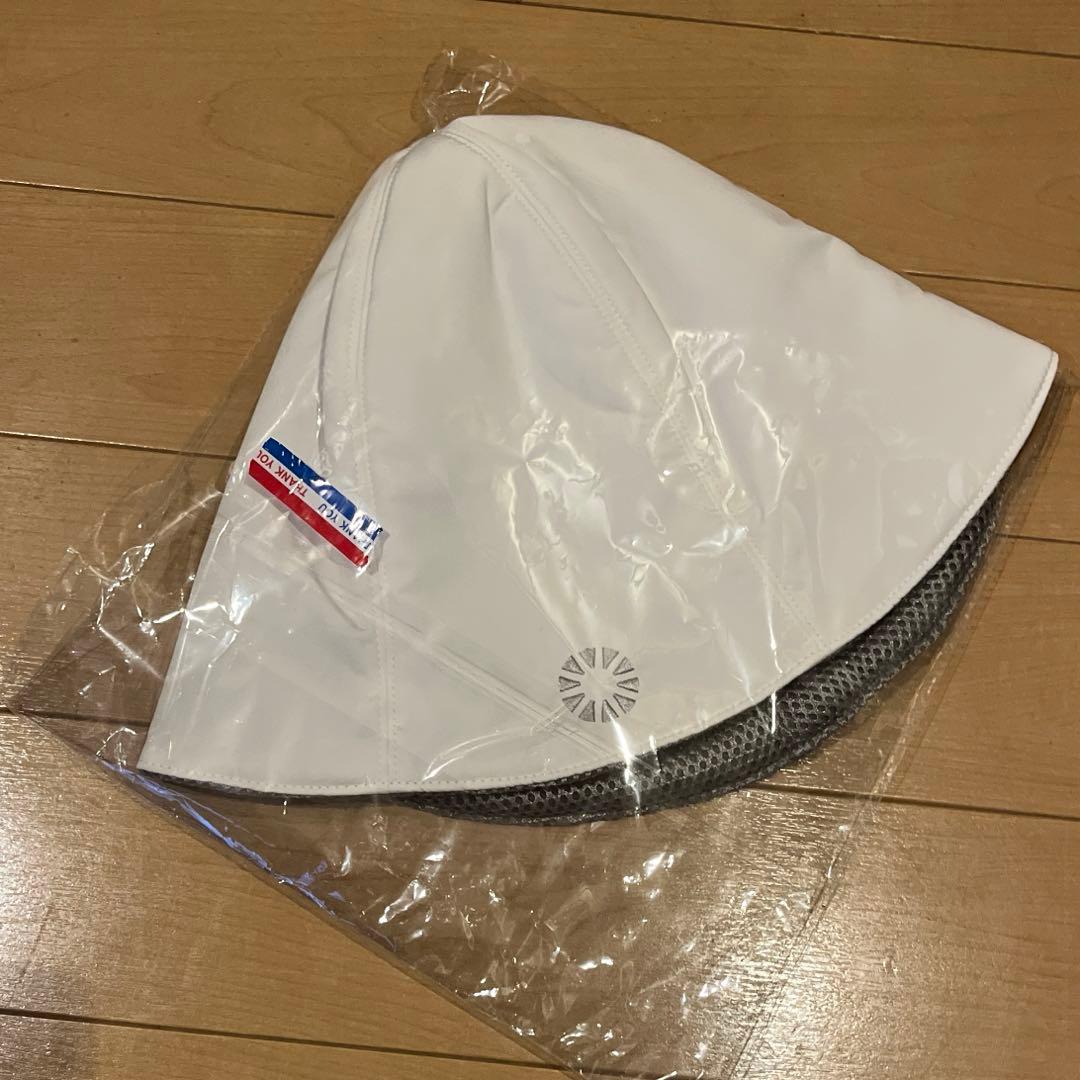 大阪関西万博　万博サウナ　太陽のつぼみ サウナハット ホワイト