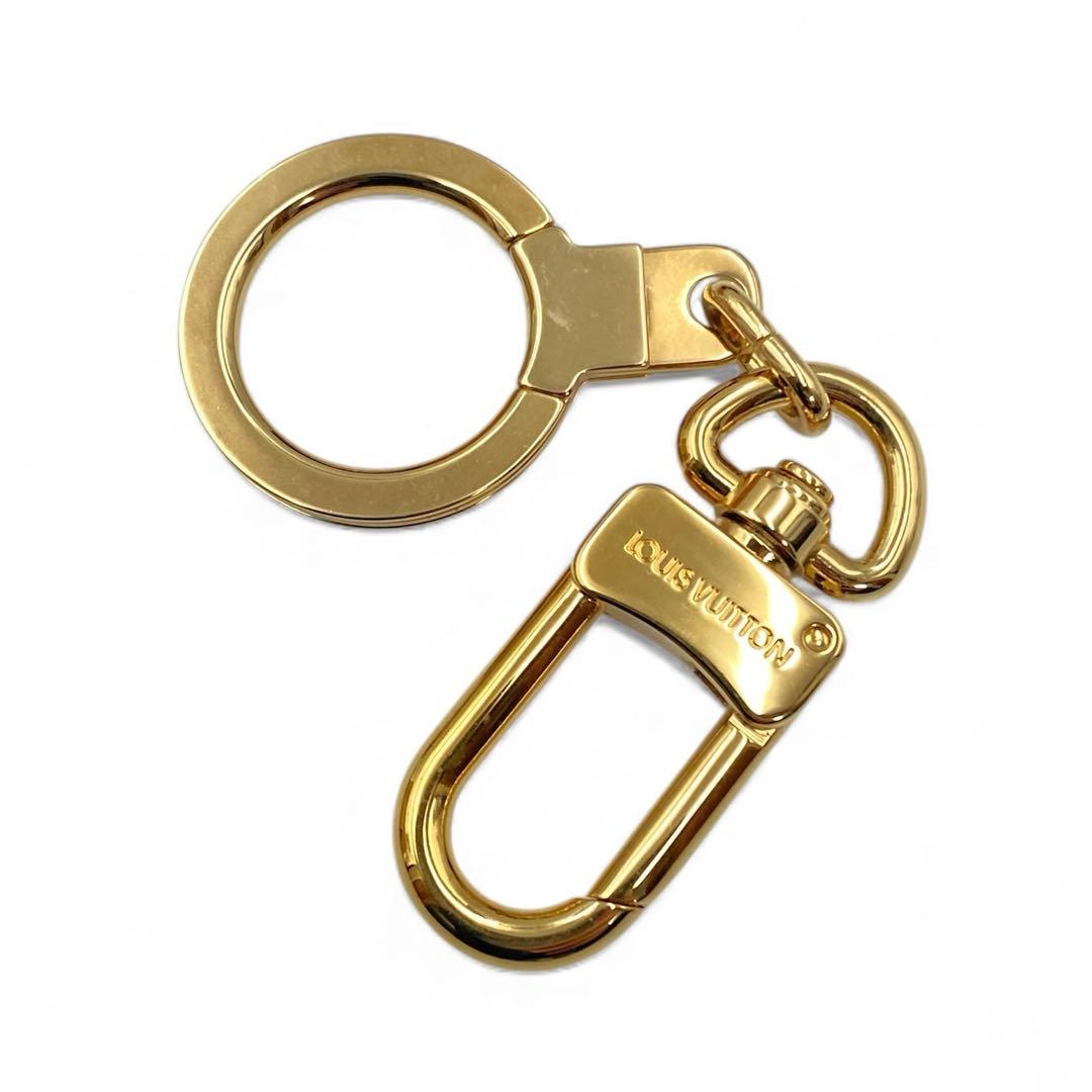 ルイヴィトン アノクレ キーホルダー キーリング ゴールドM62698