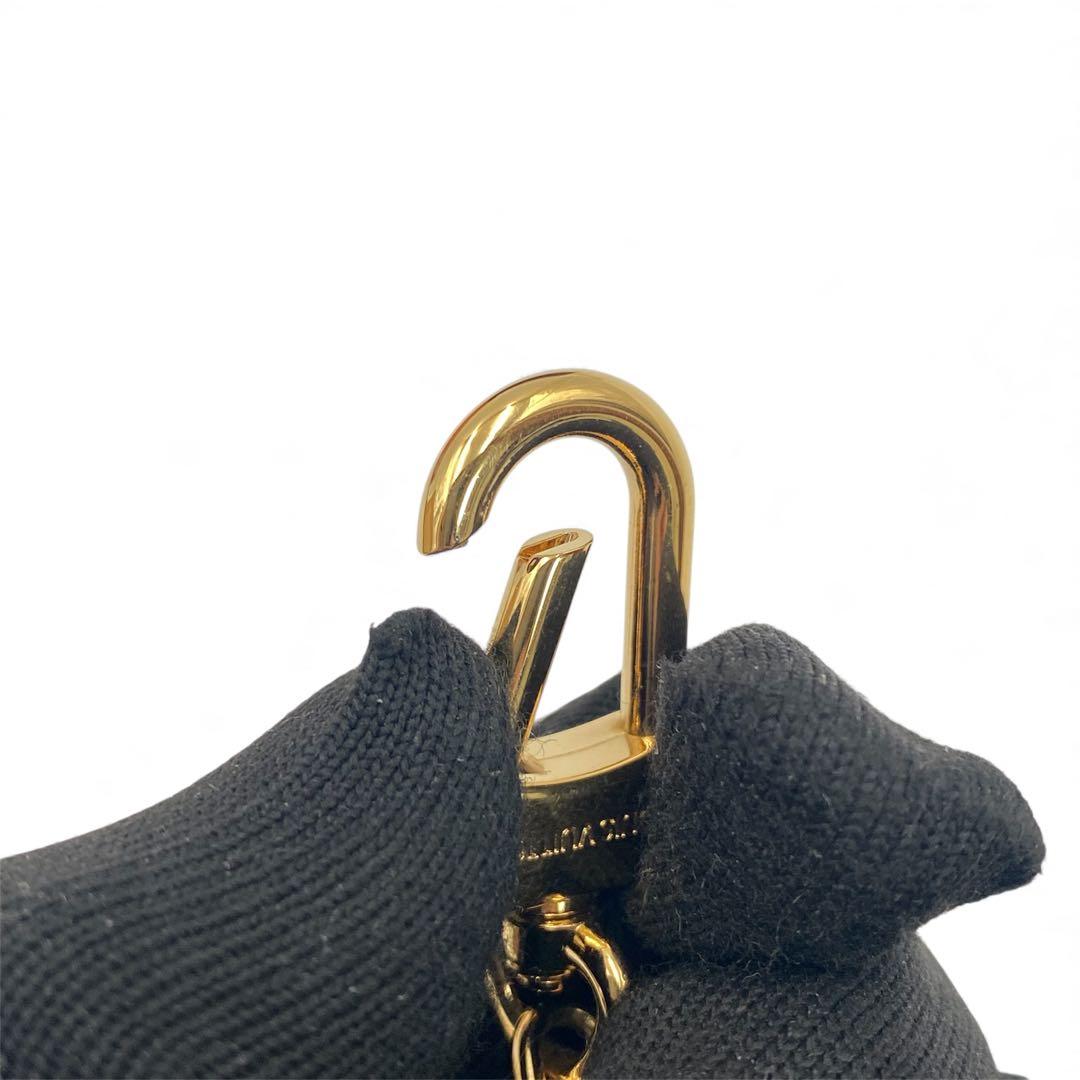 ルイヴィトン アノクレ キーホルダー キーリング ゴールドM62698