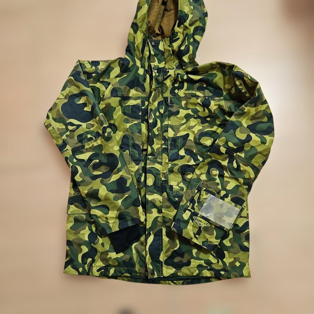 早い者勝ち！Columbia スノーボードウェアカモフラージュジャケット xL
