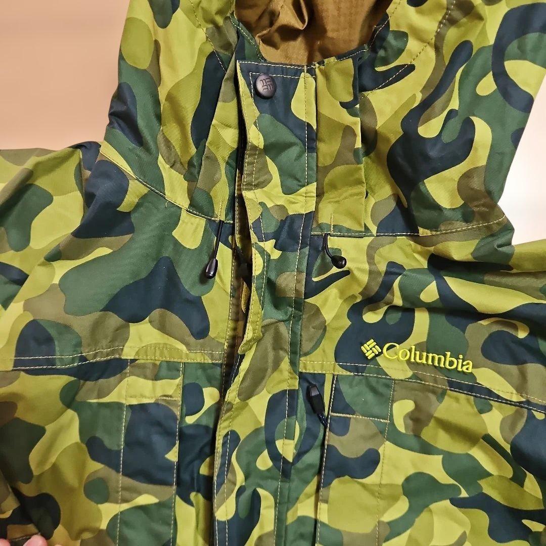 早い者勝ち！Columbia スノーボードウェアカモフラージュジャケット xL
