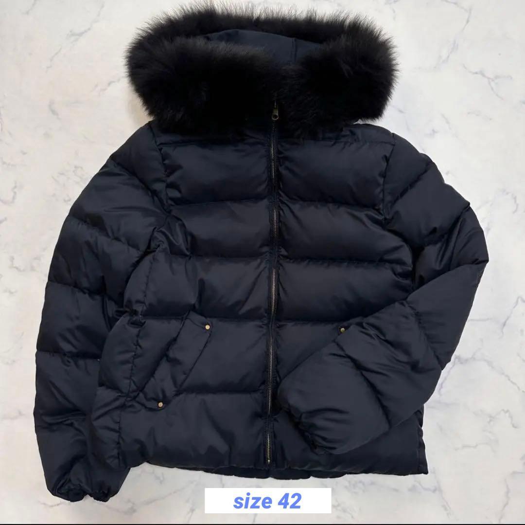 【土日限定大幅値下げ】グリーンレーベルリラクシング リバーシブルダウン　42