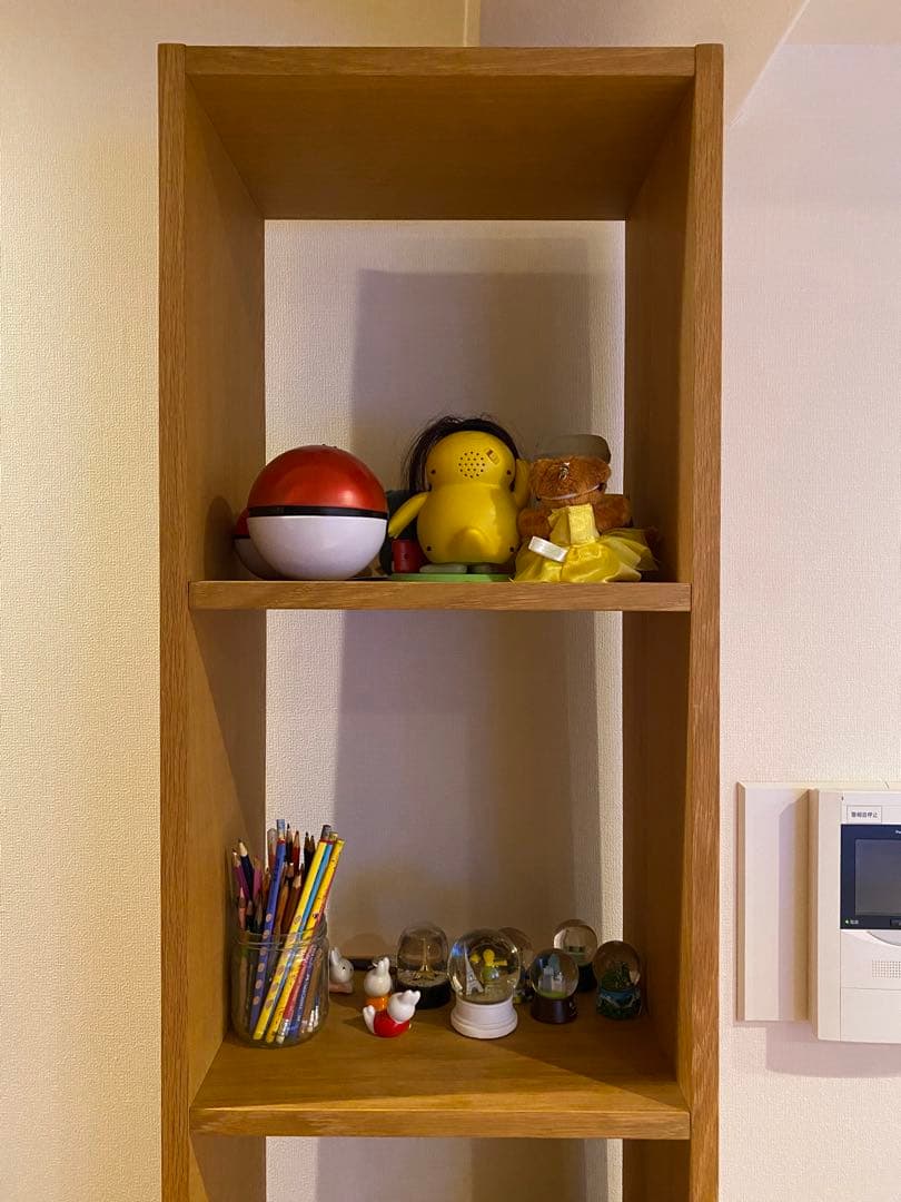 無印良品 スタッキングシェルフ オーク材 本棚