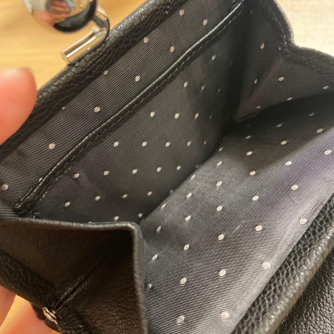 ペルケ perche / マルチスタッズがま口二つ折りウォレット