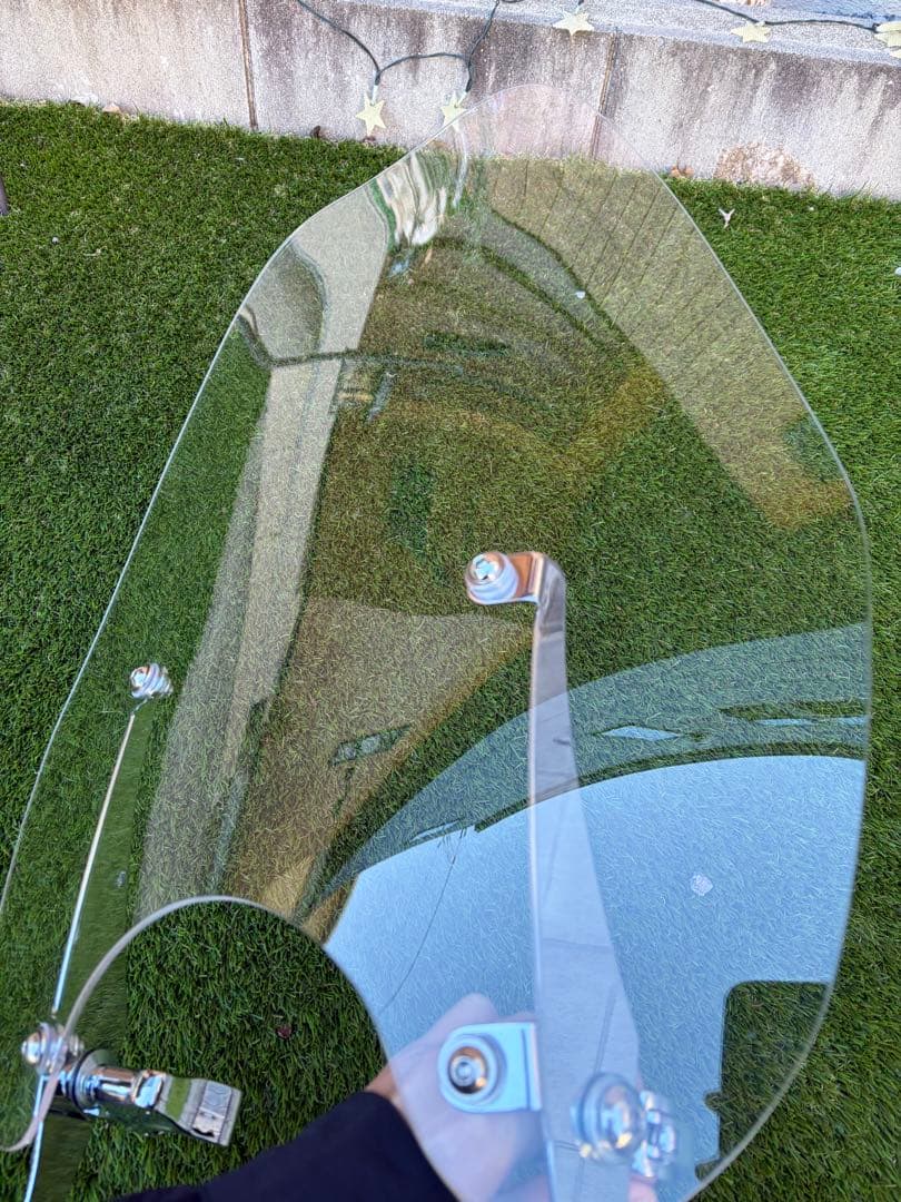 【超美品】ハーレーウィンドシールド39ミリfxr スポーツスター