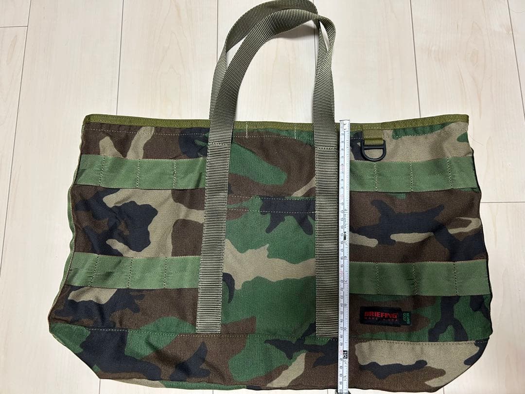 BRIEFING BEAMS GOLF 迷彩トートバッグ
