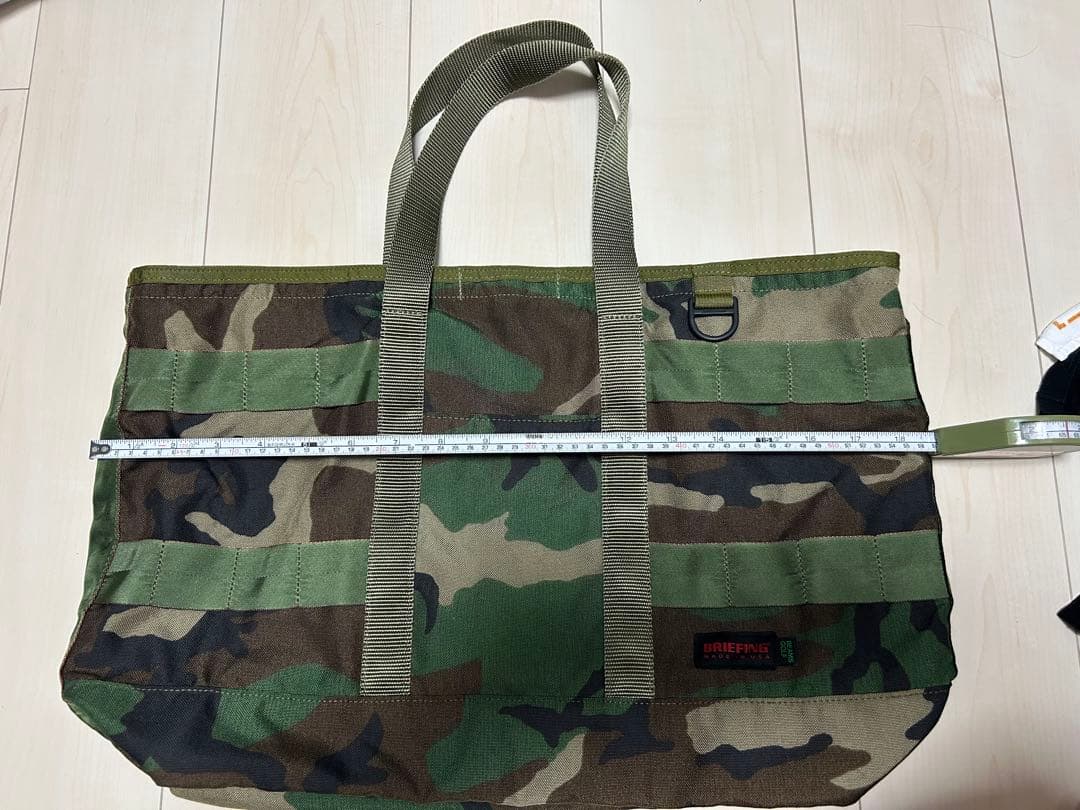 BRIEFING BEAMS GOLF 迷彩トートバッグ