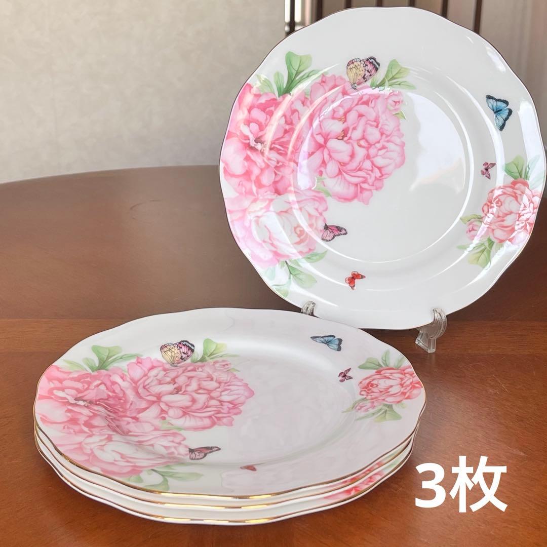 【美品】ロイヤルアルバート★ミランダ・カー★フレンドシップ　デザート皿3枚