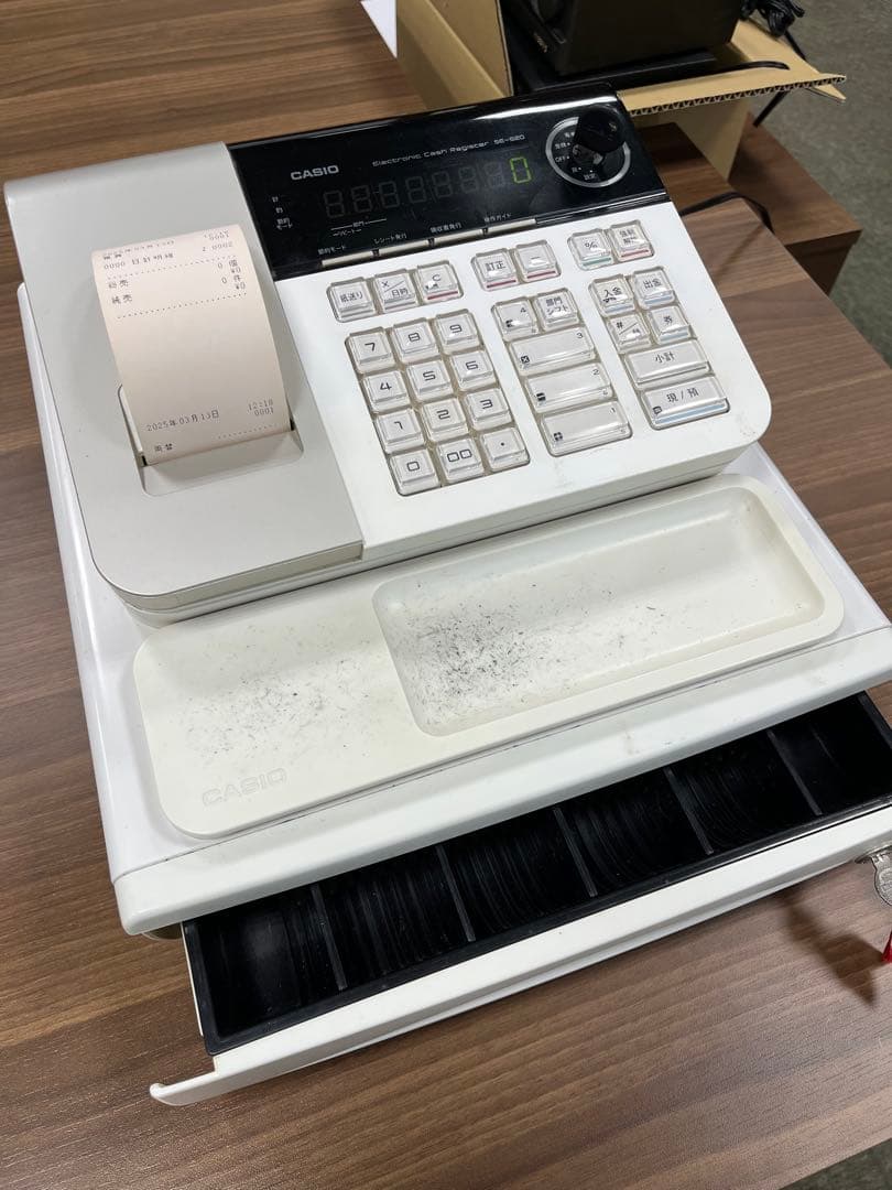 CASIO カシオ　SE-S20 電子レジスター