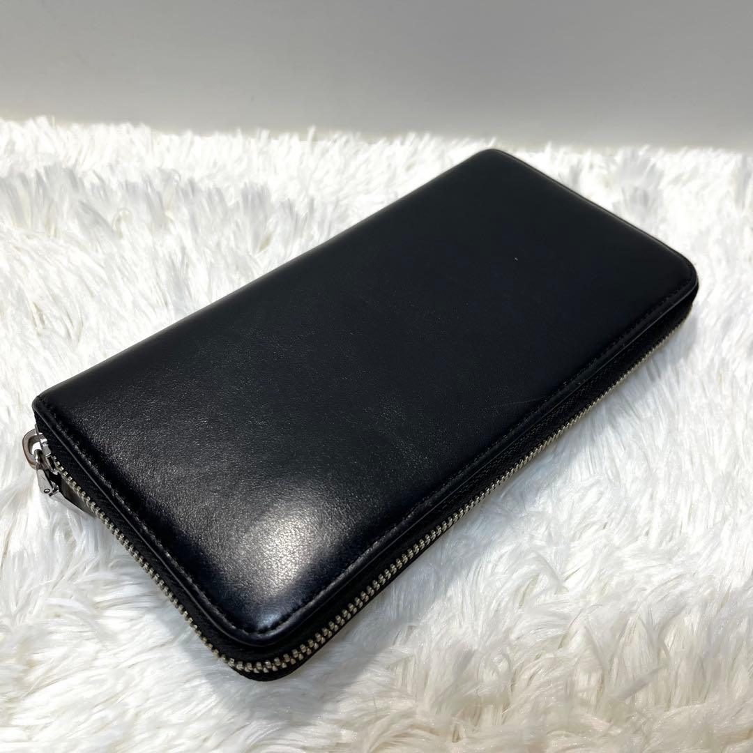 美品 DIESEL ディーゼル ラウンドファスナー 長財布