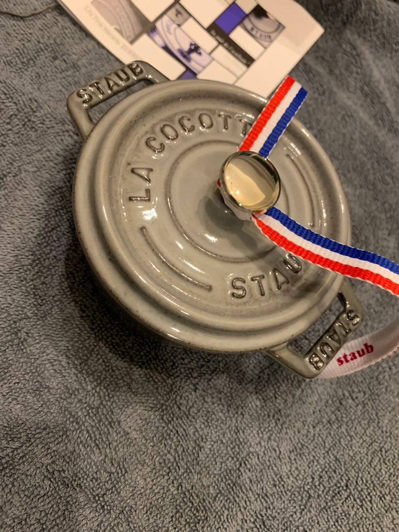 STAUB ストウブ ココット 10cm グレー