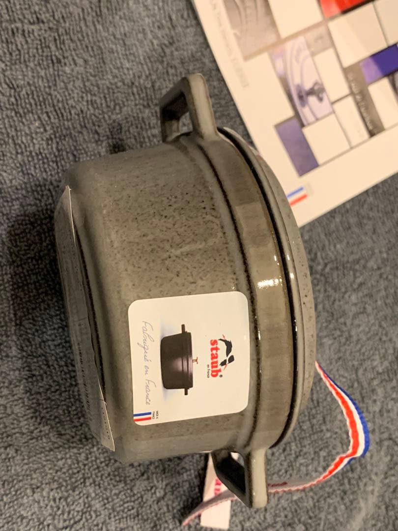 STAUB ストウブ ココット 10cm グレー