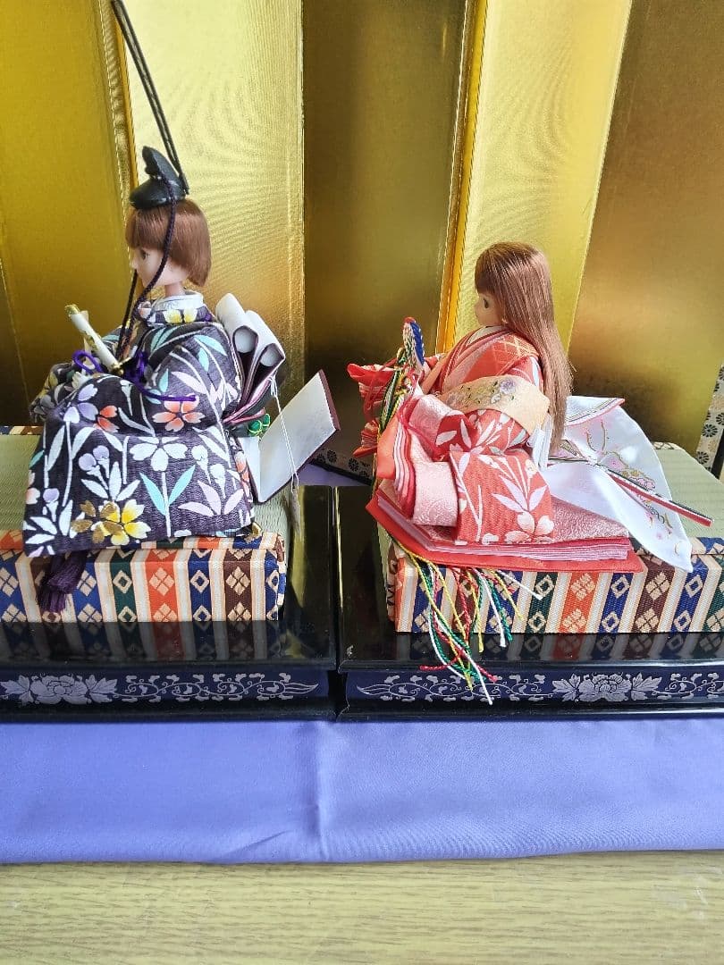 雛人形　リカちゃん 　はると君　親王雛セット　リメイク品　②