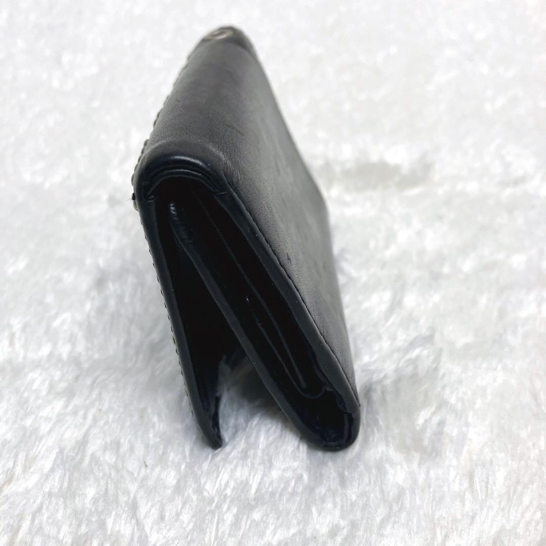 ヒステリックグラマー ロゴスタッズ 三つ折り財布