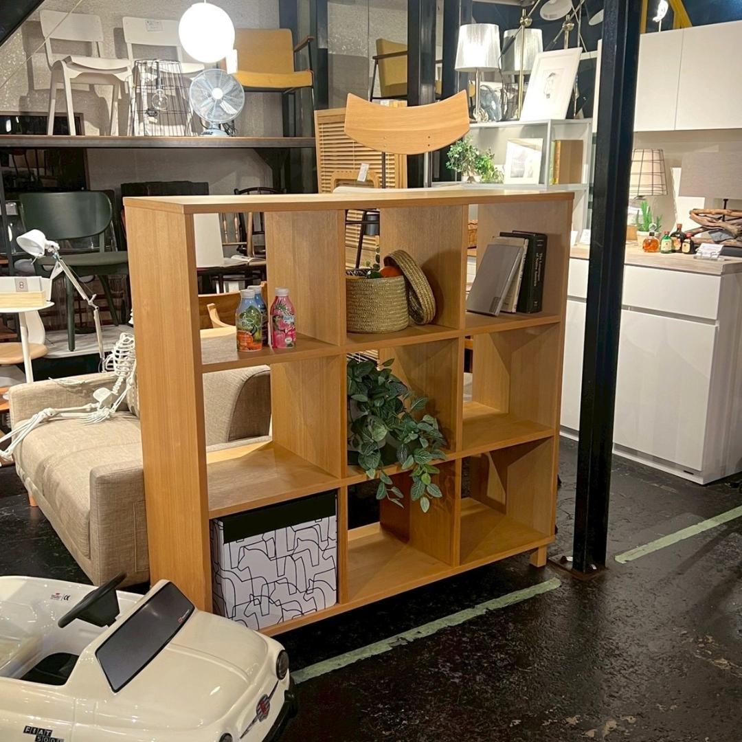 無印良品 MUJI スタッキングシェルフ 3列3段 オープンシェルフ ナチュラル