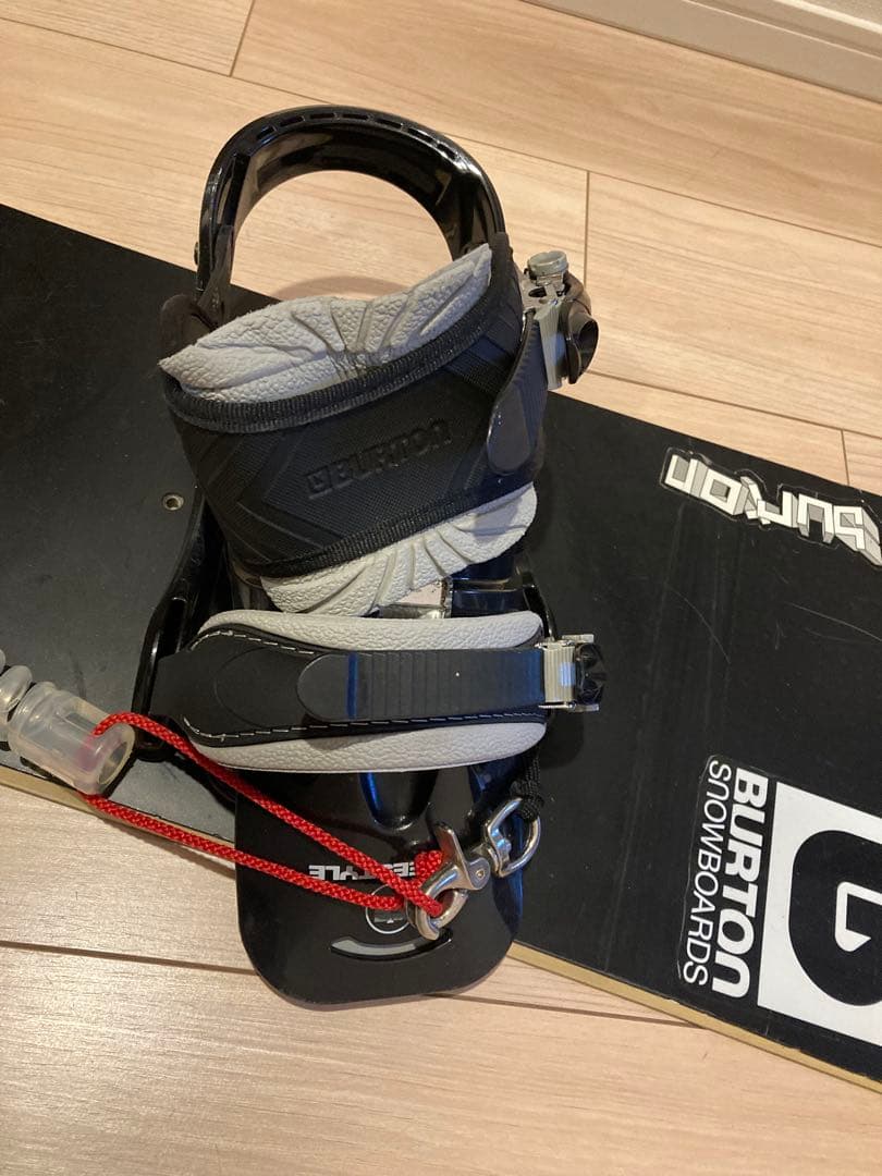 Burton スノーボード板 ビンディングセット ケース&Wax付き