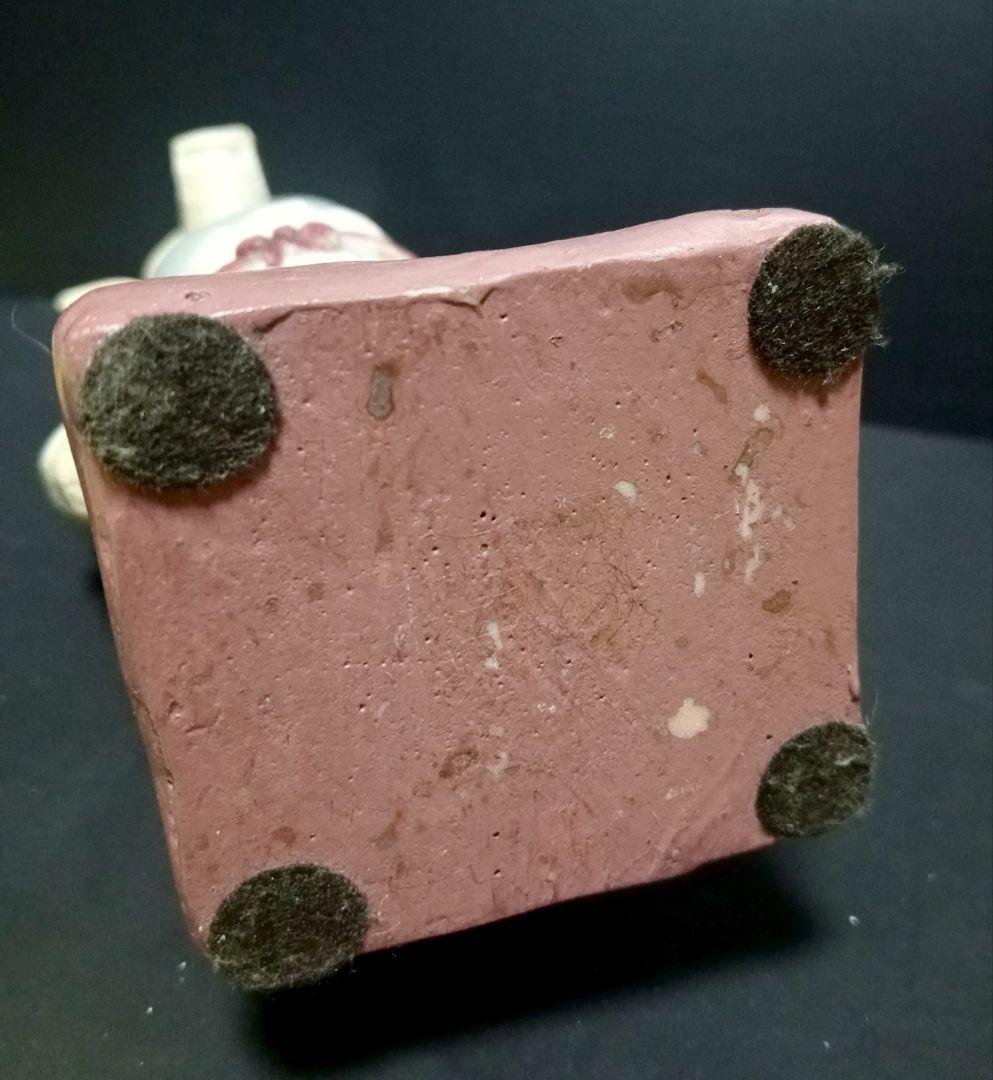 レア 30cm 大きなフレンチシェフピッグ アンティーク雑貨ヴィンテージオブジェ