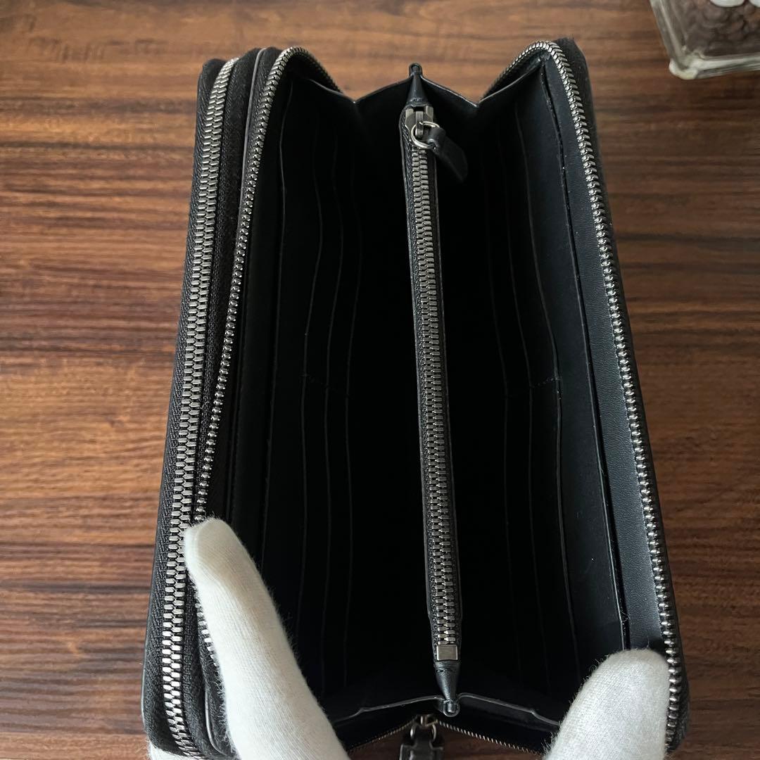 【美品！！】ベルルッティ オーガナイザー タリ 長財布 カリグラフィー グレー