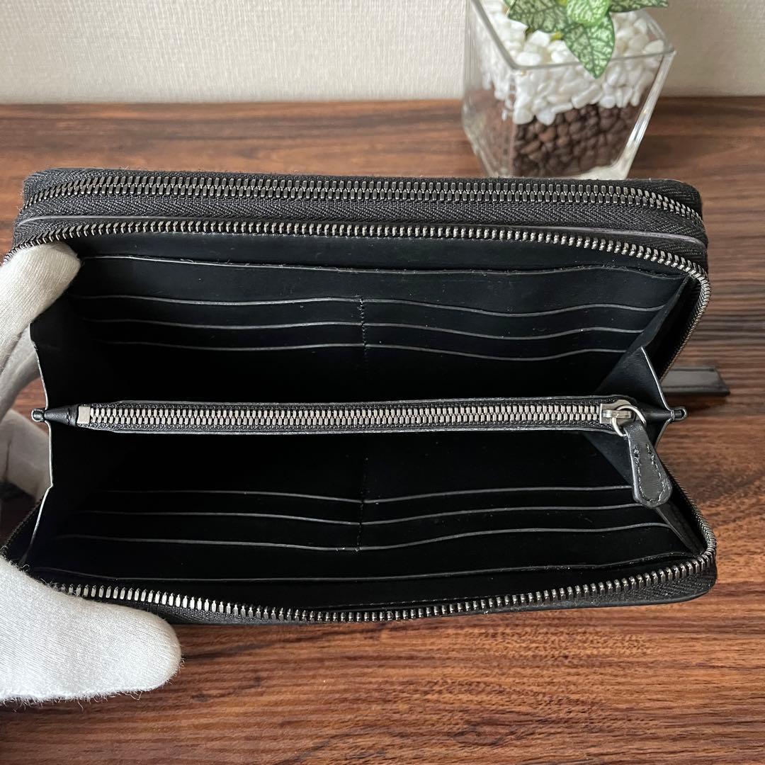 【美品！！】ベルルッティ オーガナイザー タリ 長財布 カリグラフィー グレー