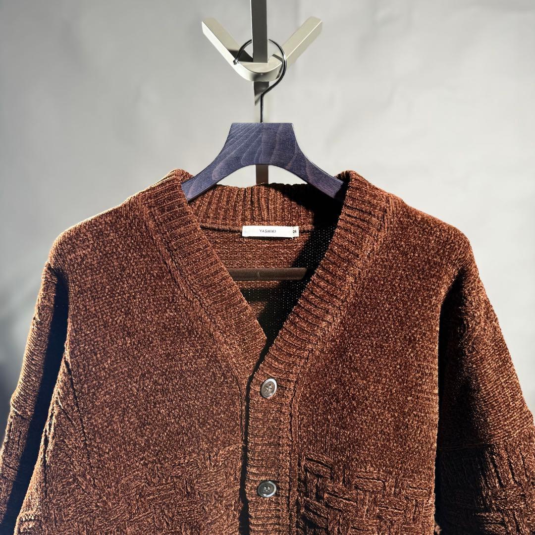 美品 YASHIKI Nitibo Hanten Knit size2