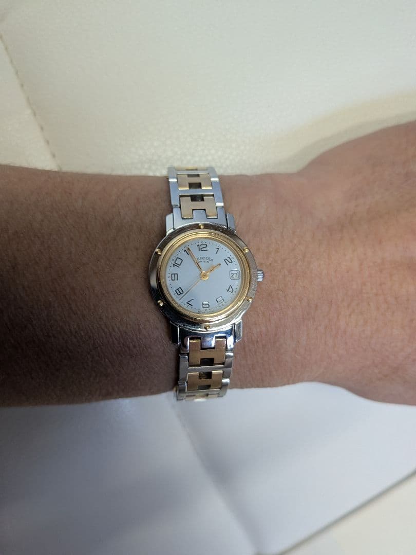 HERMES エルメス クリッパー レディース 腕時計