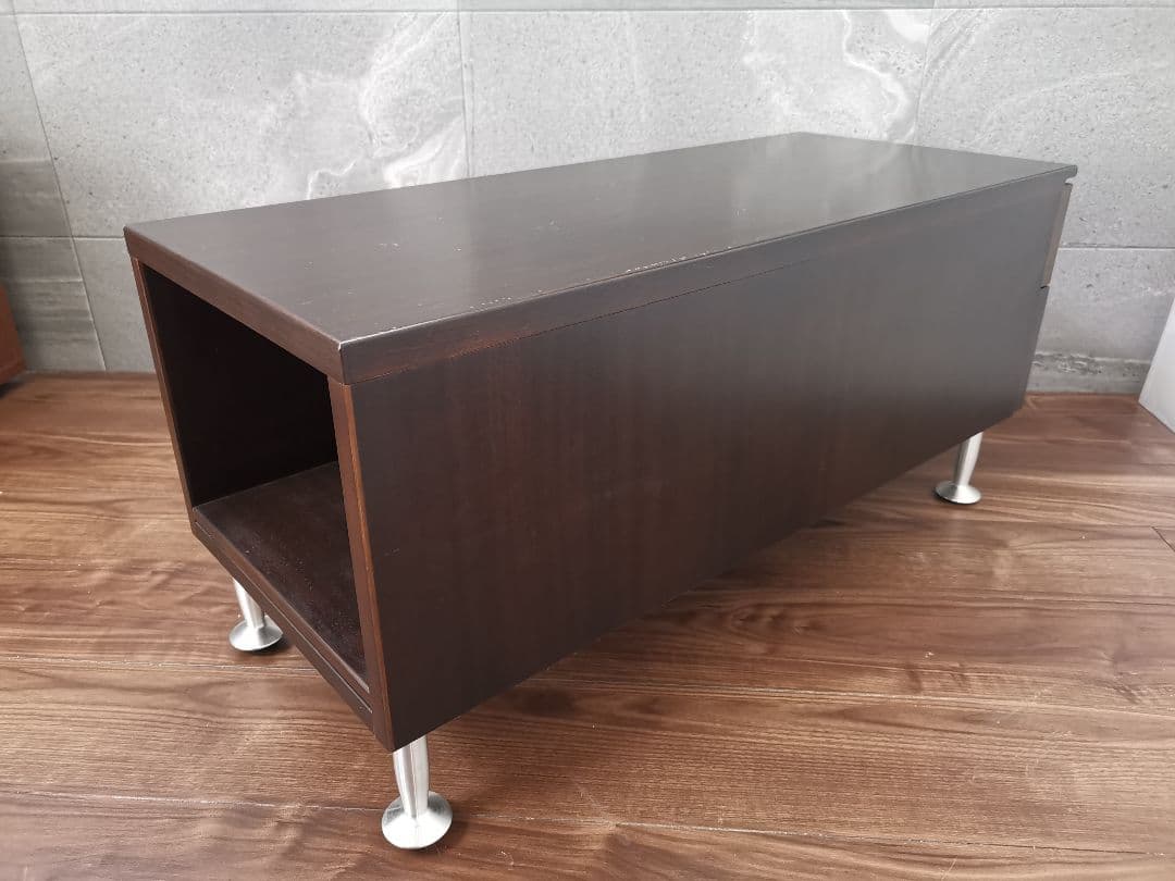 karimoku ダークブラウン サイドテーブル　ベッドテーブル　ナイトテーブル