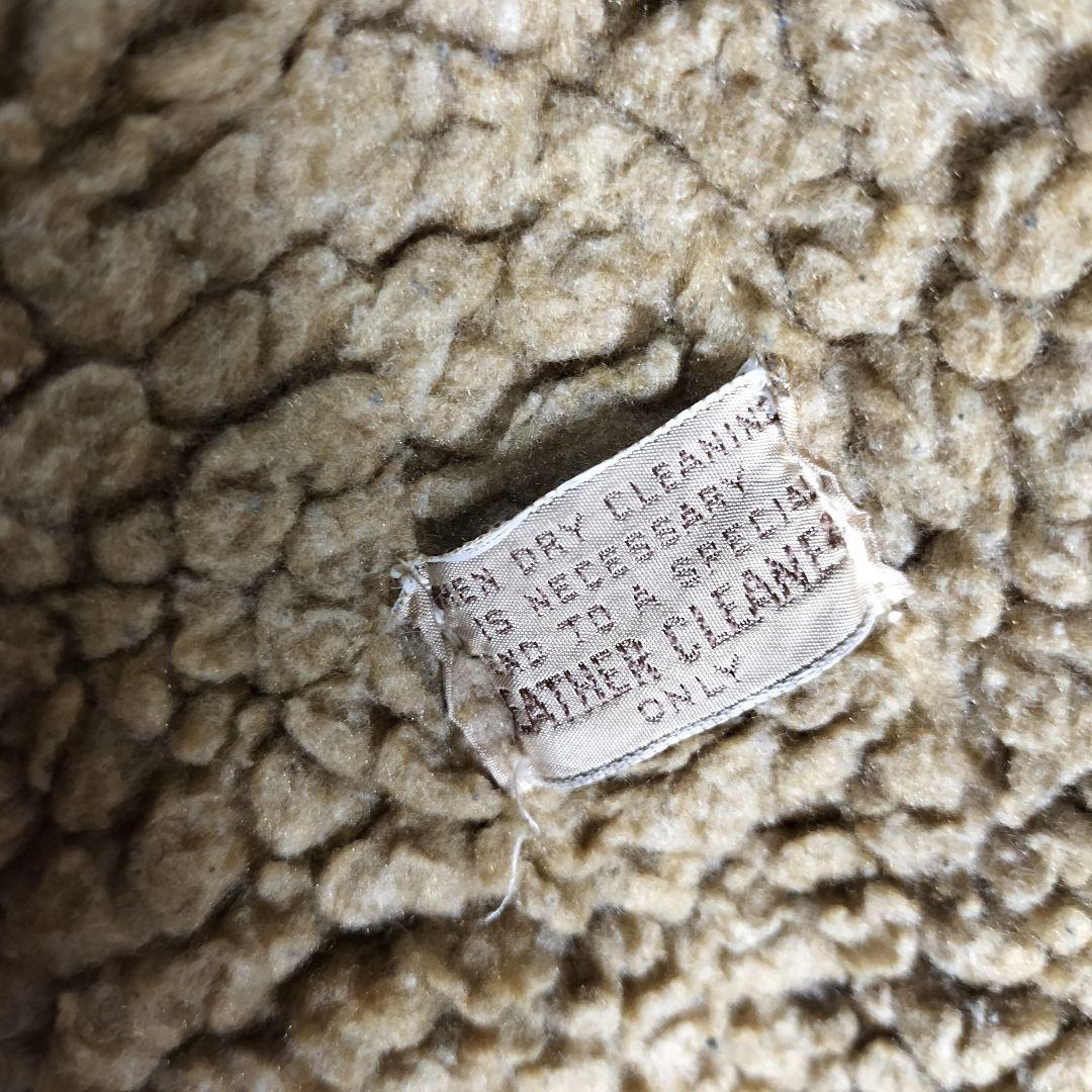 TOWNCRAFT JCPenney 70sスエードレザー ボアジャケット XL