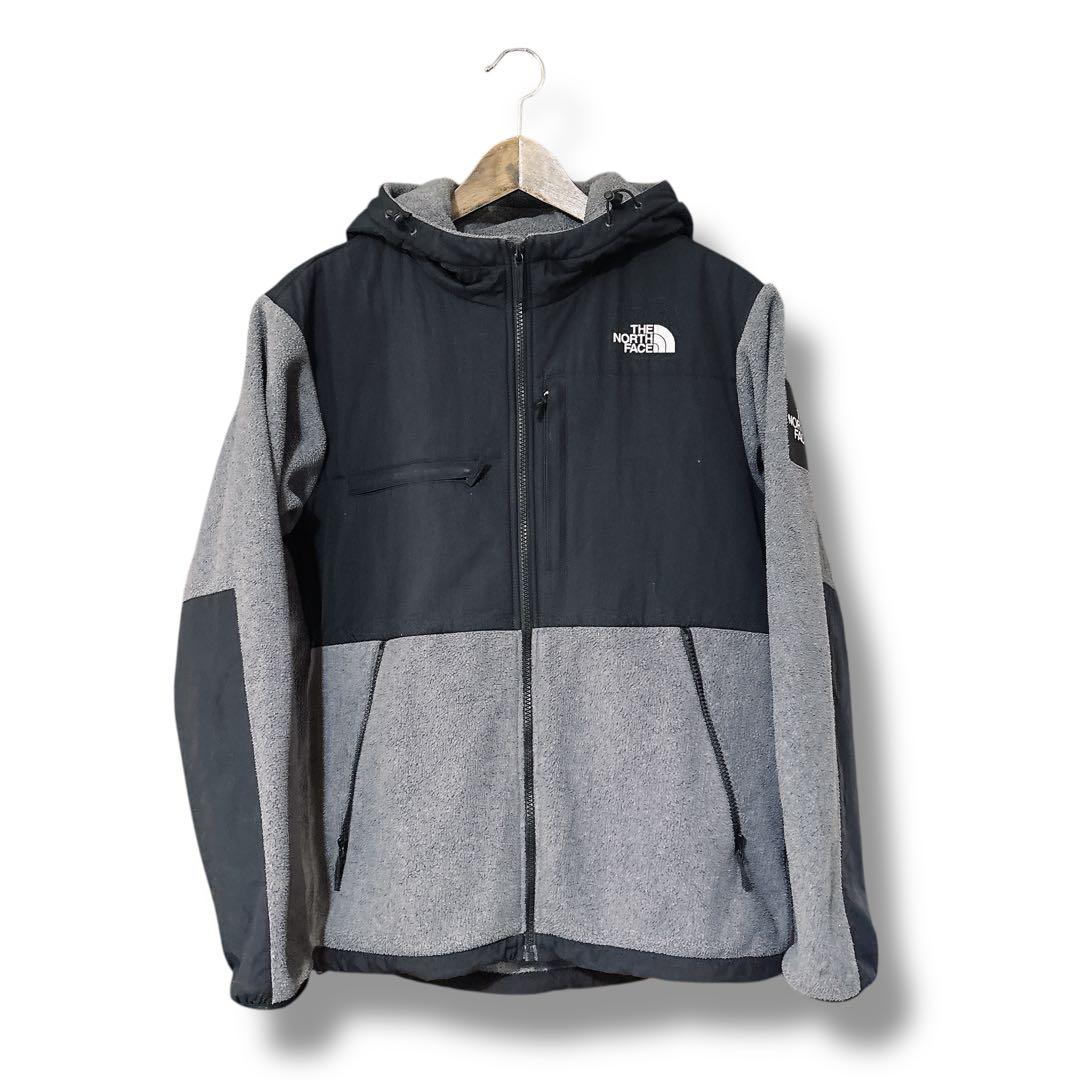 ノースフェイス デナリフーディ ポーラテック Mサイズ グレー 極暖