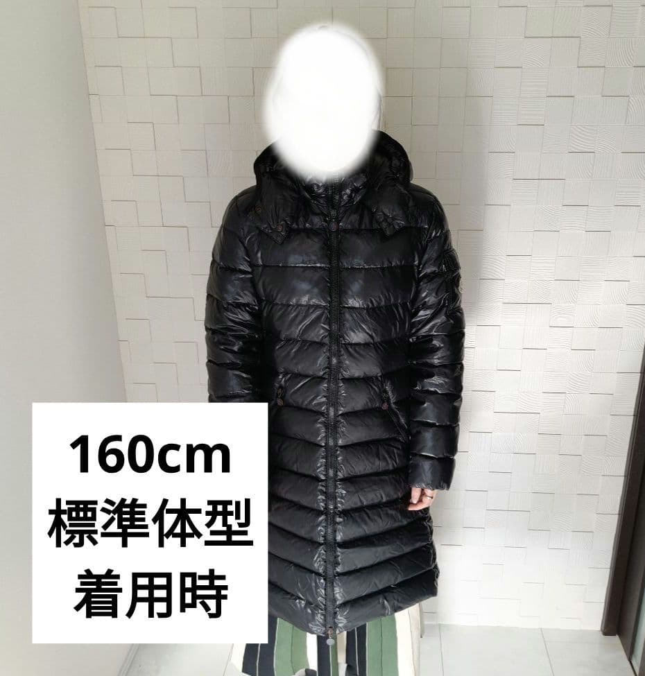 まいちゃん様　美品✨️モンクレール　MOKA サイズ2　ダウン　ブラック　 M